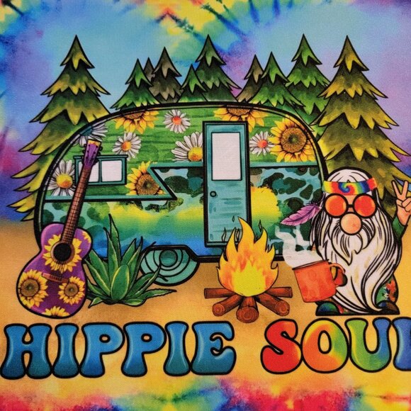 Hippie Soul Gnome Camper Computer Non Slip Custom Mouse Pad Handmade - Picture 6 of 7